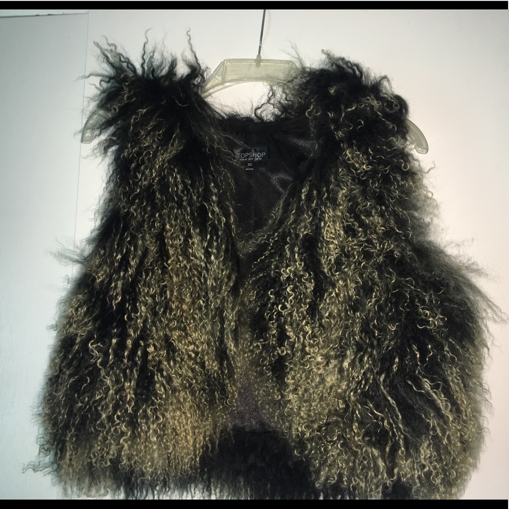TopShop Fur Vest
